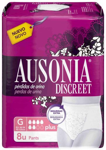 Dyskretne spodnie Plus Size G 8 Unidades