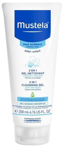 Żel oczyszczający Baby 2 In 1 Normal Skin 200 ml