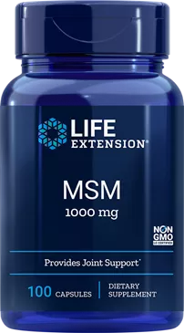 Life Extension MSM 1000 mg 100 kapsułek