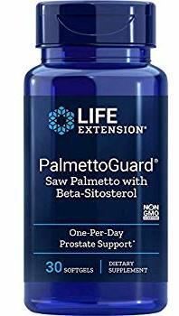 PalmettoGuard Saw Palmetto formuła korzenia pokrzywy z beta sitosterolem 30 pereł