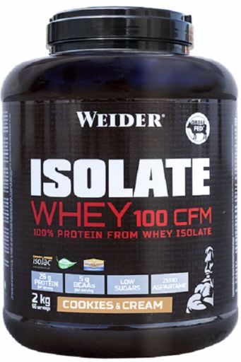 Weider Izolat serwatki 100 CFM waniliowy 2 kg