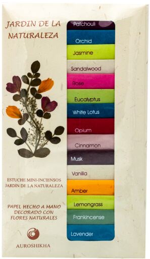 Nature Garden Range Mini-kadzidełko z 15 zapachami