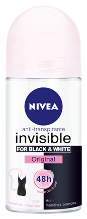 Czarno-biały niewidoczny dezodorant w kulce 50 ml