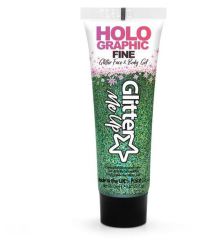 Holo Graphic Fine Glitter Gel Silver