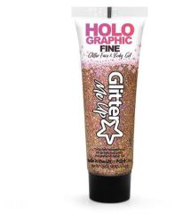 Holo Graphic Fine Glitter Gel Silver