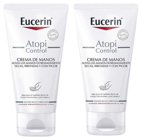 Eucerin Krem do rąk AtopiControl 2 x 75 ml