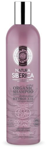 Natura Siberica Szampon Ochronny i Nabłyszczający do Włos&oacute;w Farbowanych i Zniszczonych 400 ml