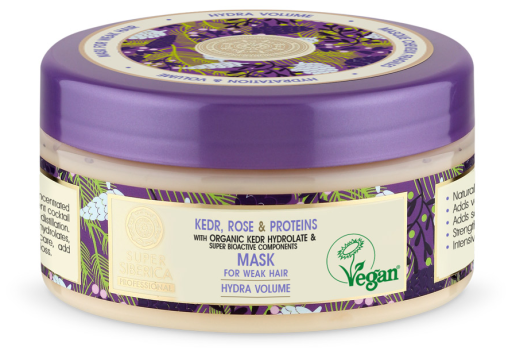 Natura Siberica Super Siberica Maska do włos&oacute;w nawilżająca i zwiększająca objętość 300 ml