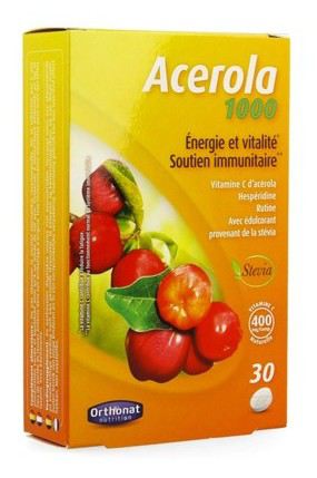 Acerola 1000 mg 30 tabletek