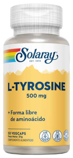 L-tyrozyna 500 mg 50 kapsułek warzywnych