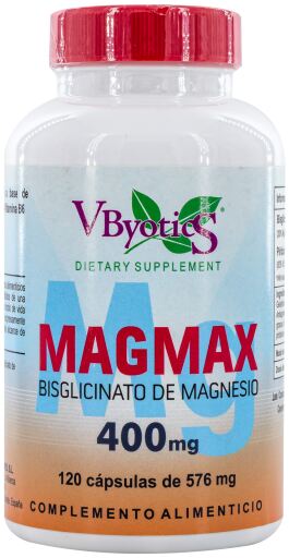 Vbyotics Diglicynian magnezu 400 mg 120 tabletek