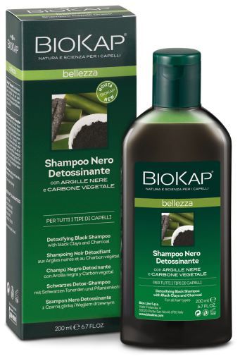 Czarny szampon Detox 200 ml