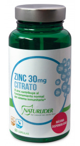 Naturlider Cytrynian Cynku 60 Kapsułek