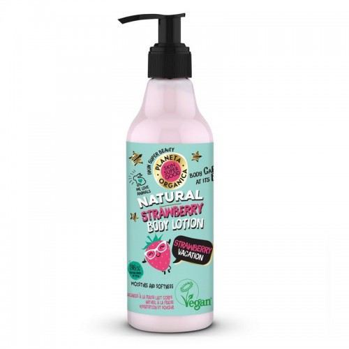 Planeta Org&aacute;nica Wakacyjny balsam do ciała Truskawkowy 250 ml