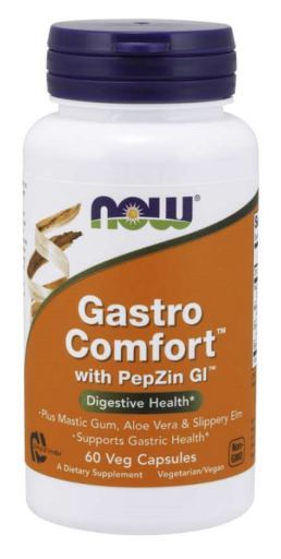 Gastro Comfort z kapsułkami roślinnymi Pepzin GI 60