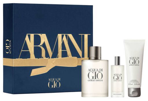 Zestaw wody toaletowej Acqua Di Gio + 2 sztuki