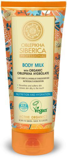 Mleczko do ciała z hydrolatem z rokitnika organicznego 200 ml