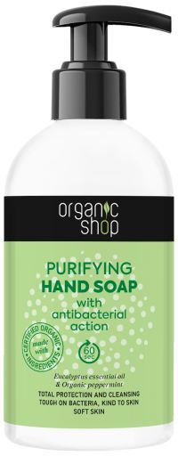 Organic Shop Oczyszczające mydło do rąk o działaniu odkażającym 500 ml