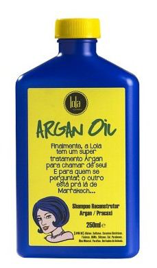 Lola Cosmetics Odbudowujący szampon z olejkiem arganowym 250 ml