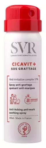 SVR Cicavit+ SOS Grattage Łagodzący spray przeciw swędzeniu 40 ml