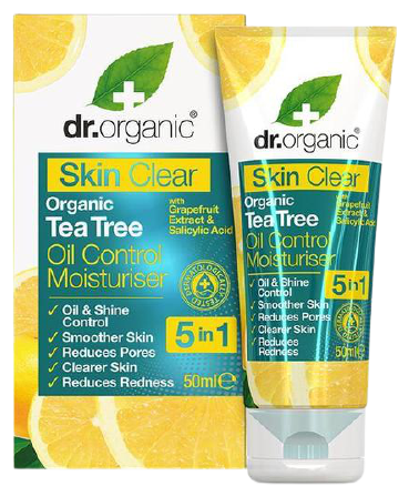 Dr. Organic Krem do sk&oacute;ry z kontrolą oleju 50 ml