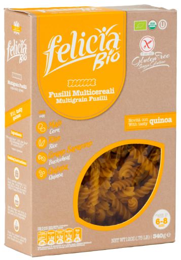 Felicia Bio Pasta Fusilli Multiceriali 340 gr