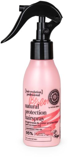 Natura Siberica Be color Naturalny lakier do włos&oacute;w zapewniający połysk i ochronę koloru 115 ml