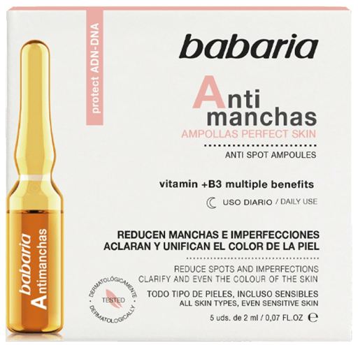 Babaria Ampułki do twarzy przeciw przebarwieniom 10 ml