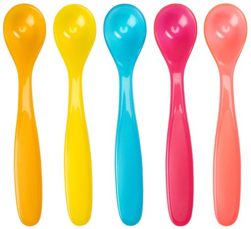 Zestaw Flexible Spoons Fun Colors 5 sztuk