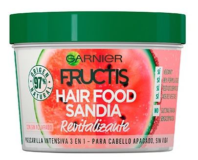Fructis Odżywka do włos&oacute;w Maska 3 w 1 Rewitalizująca Arbuz 350 ml