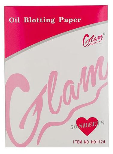 Glam Of Sweden Bibuła z olejem 50 arkuszy