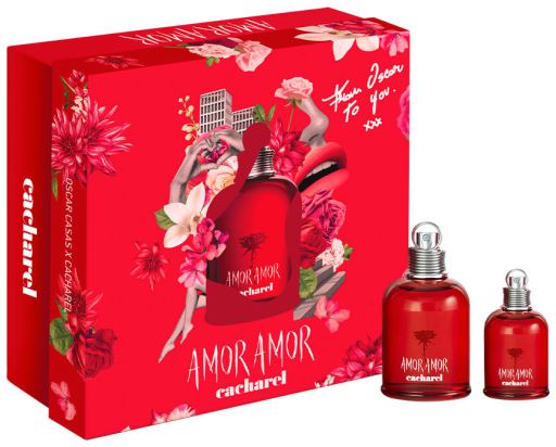 Opakowanie Amor Amor woda toaletowa 100 ml + toaleta 30 ml