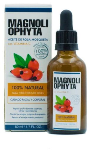 Olej z dzikiej róży z zakraplaczem witaminy C 50 ml