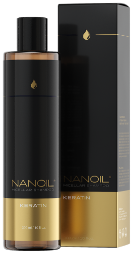Nanoil Szampon micelarny z keratyną 300 ml