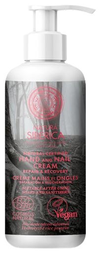 Natura Siberica Krem do rąk i paznokci Regeneracja i regeneracja 250 ml