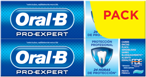 Oral-B Opakowanie 2 Pasty do zęb&oacute;w Pro-Expert profesjonalna ochrona 75 ml