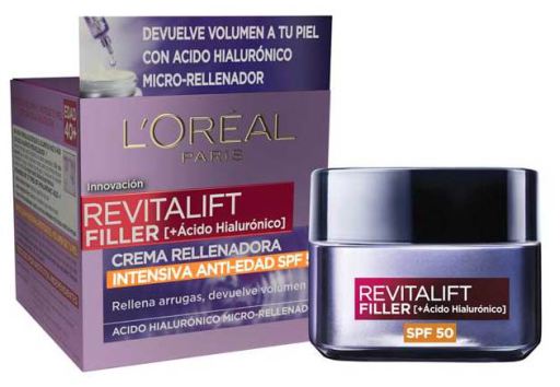 L'Or&eacute;al Paris Intensywny Krem Wypełniający Spf50 50 ml