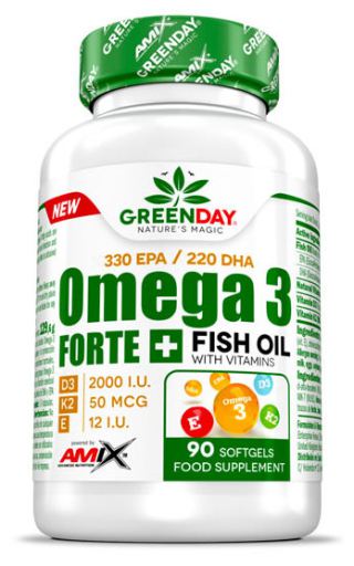 Greenday® Provegan Omega 3 Forte+ 90 kapsułek