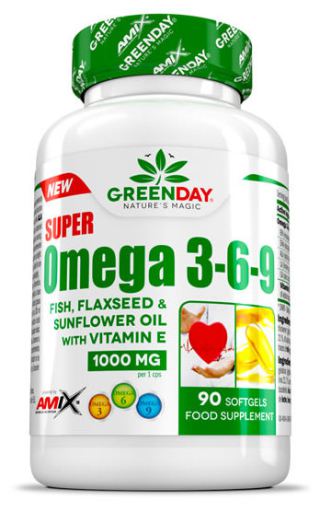 Greenday&reg; Super Omega 3-6-9 - 90 kapsułek