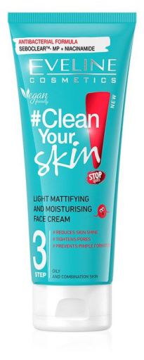 Matujący i nawilżający krem do twarzy Clean Skin 75 ml