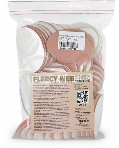 Herbi Feet Filc Fleecy Web Die-cut 100 sztuk