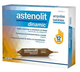 Dinamic Astenolit Ampułki do picia 12 jednostek