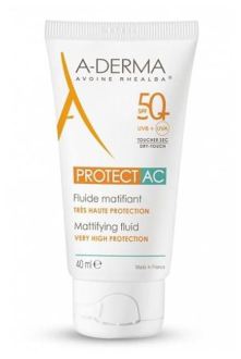 Płynny matujący AC Protector SPF50 + 40 ml