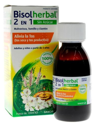 Bisolherbal 2 w 1 bez cukru 120 ml