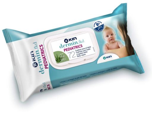 Chusteczki oczyszczające Dermin 72 sztuki