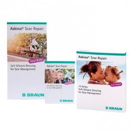 Braun Medical Arkusz silikonowy Askina Scar Repair 2x14 cm 15 sztuk