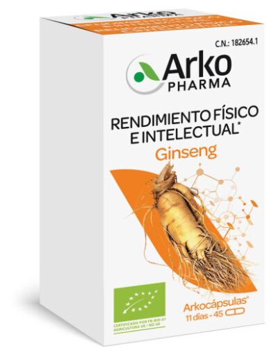 Arkopharma Arkocapsules Żeń-szeń 45 kapsułek