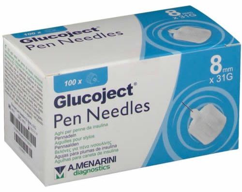 Menarini Igła insulinowa Glucoject 31gx8mm 100 sztuk