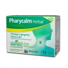 Pharycalm ziołowy ból gardła 24 tabletki