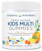 Kids Multi Zero Sugar, Orange Lemon 120 żelków
